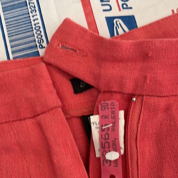Linen pants Cape Cod red size 12 - Picture 5 of 6